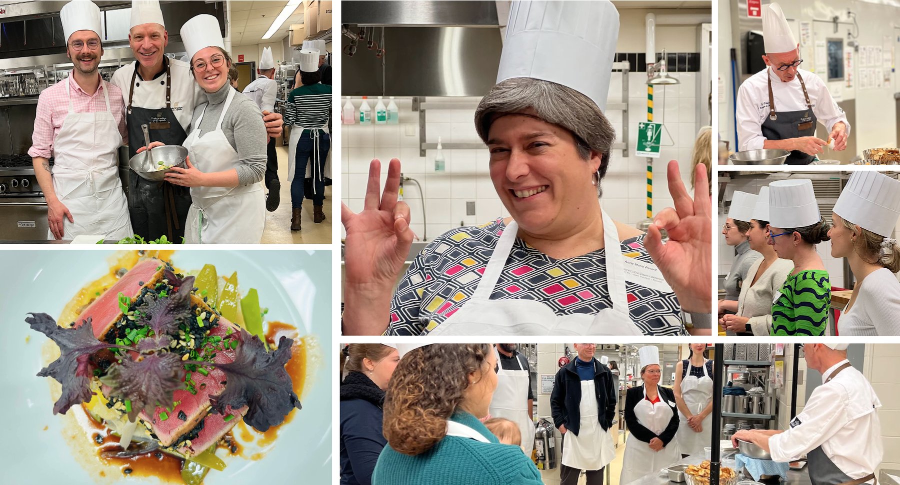Montage from the 1st Francophone Conference on Culinary Medicine — 2024
